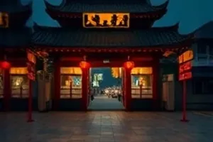 午夜便利店 封面 亮着灯的便利店玻璃橱窗